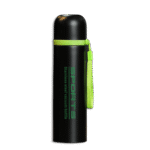 Black & Green 500ml Vacuum Flask