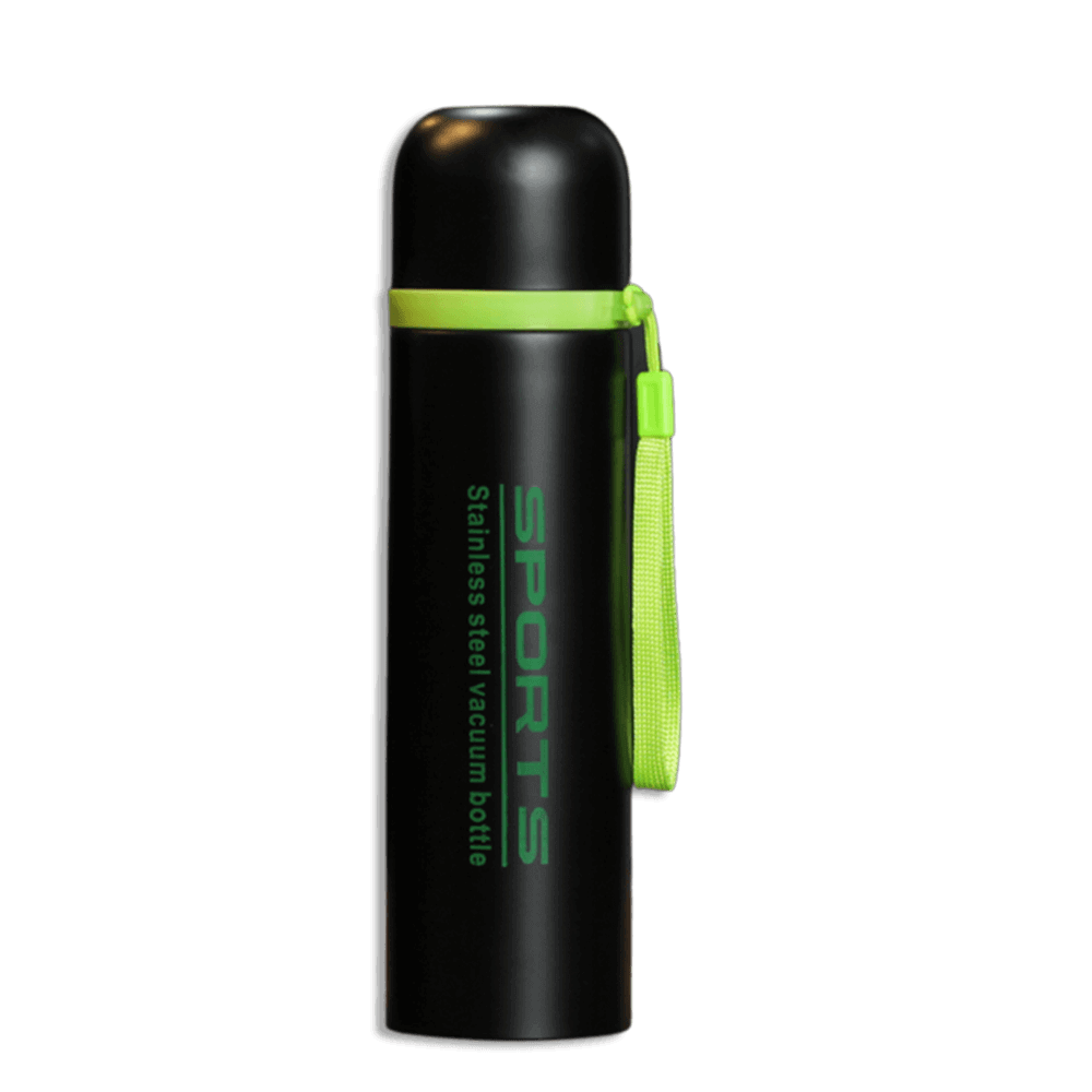 Black-&-Green-500ml-Vacuum-Flask