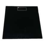 Black Rectangular Glass Weight Balance