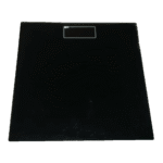 Black Rectangular Glass Weight Balance