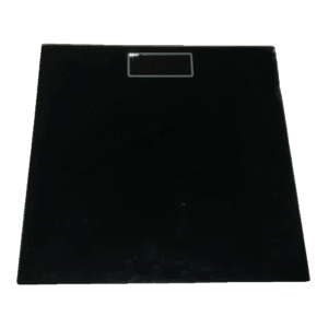 Black Rectangular Glass Weight Balance