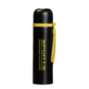 Black & Yellow 500ml Vacuum Flask