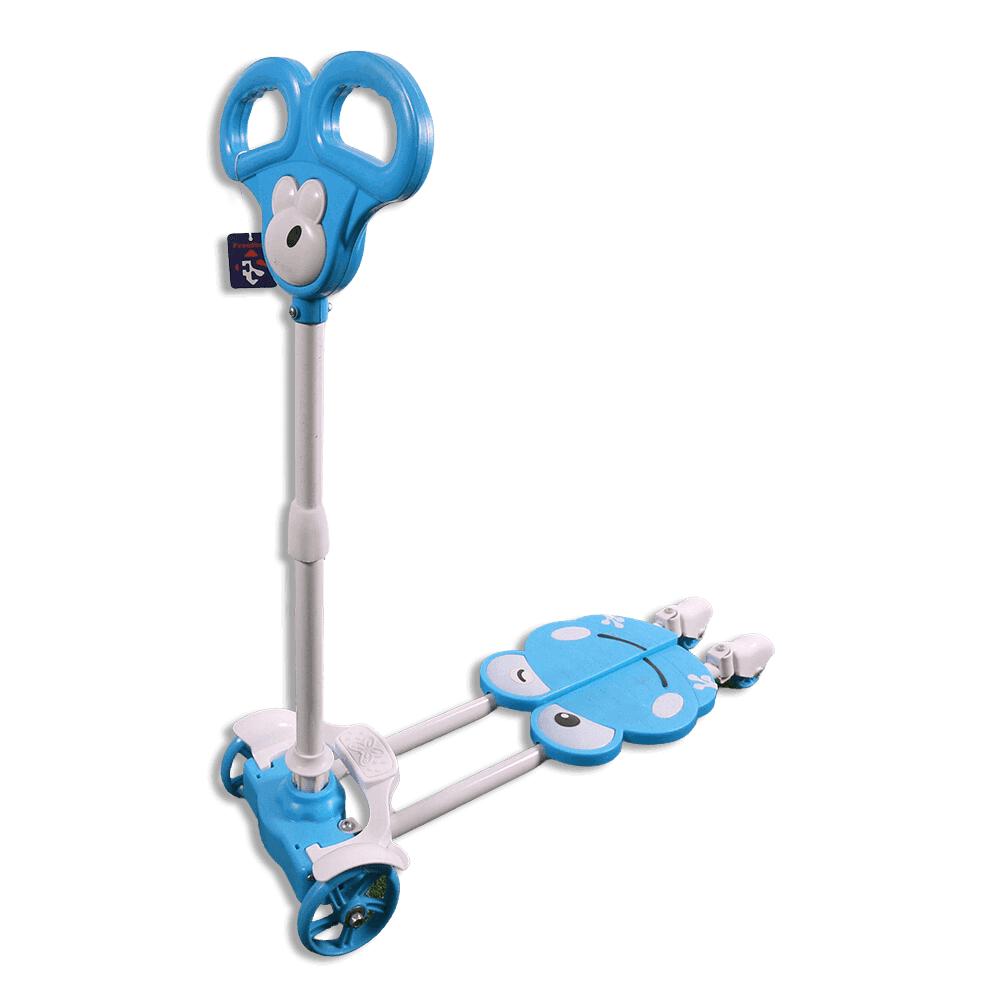 Blue-&-White-Butterfly-Scooter-1