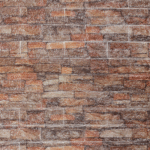 Brick 70x78cm Brown & Orange Combo Wallpaper