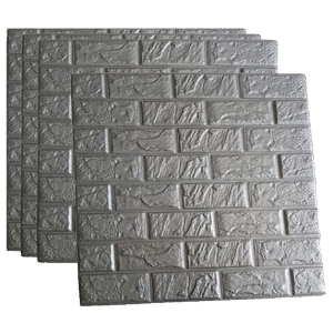 Brick 70x78cm Grey Wallpaper