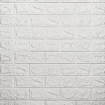 Brick 70x78cm White Wallpaper