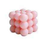 Bubble Pink Scented Candle