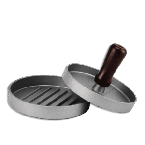 Burger Press with Wooden Handle