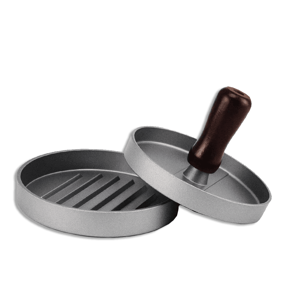 Burger-Press-with-Wooden-Handle