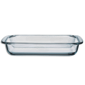 Danny Home 5x23x39cm Rectangular Pyrex Oven Pan