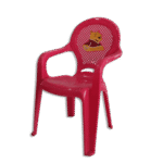 Dark Pink Winnie The Pooh Chair with Arms