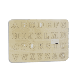 English Letters Wooden Puzzle