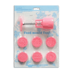 Fondant Pink Decorative Punch Set