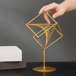 Gold Cube Stand Decor2