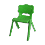 3M Plast Green Kids Armless Chair