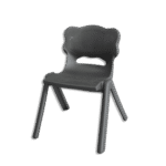 3M Plast Grey Kids Armless Chair
