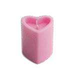 Heart Shape Pink Scented Candle