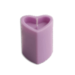 Heart Shape Purple Scented Candle