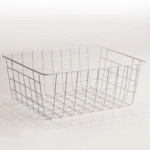 Iron 28x36cm White Basket