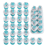 Letters & Numbers Plastic Cookie Cutter