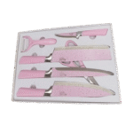 Lomi Pink Knife Set