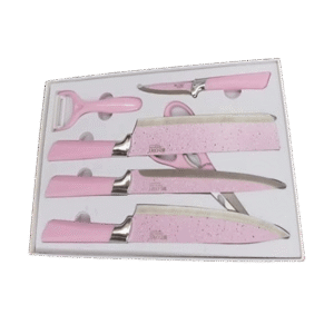 Lomi Pink Knife Set