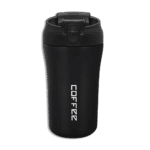 Matt 450ml Black Stainless Coffee Mug