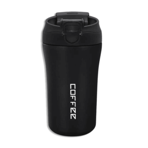 Matt 450ml Black Stainless Coffee Mug