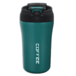 Matt 450ml Green Stainless Coffee Mug