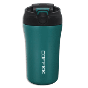 Matt 450ml Green Stainless Coffee Mug