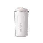 Matt 510ml White Stainless Coffee Mug