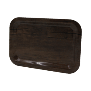 Melamine 24x34cm Dark Brown Tray