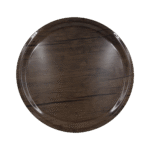 Melamine 442x42cm Round Brown Tray