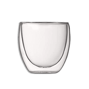 Mini 80ml Double Glass Mug