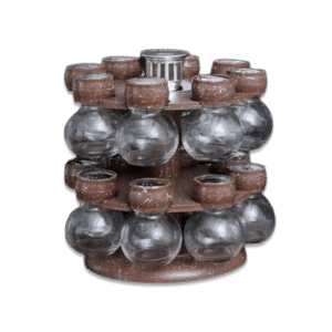 Momaz 16 Pcs Brown Spices Set