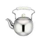 Momaz Stainless Steel Tea Pot White Marble Handle