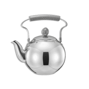 Momaz Stainless Steel Tea Pot with Grey Granite Handle