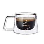 Nescafe Double Glass Mug