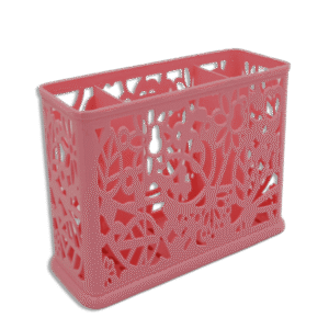 Pink Plastic Organizer