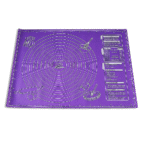 Purple 60cmx46cm Silicone Mat