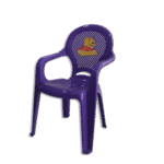 Purple Winnie The Pooh Chair with Arms
