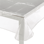 Rectangular Transparent 150cmx275cm Table Cloth