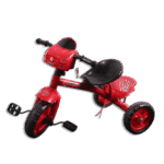 Red Car Shaped Tricycle with Basket