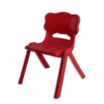 3M Plast Red Kids Armless Chair