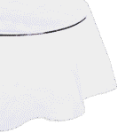 Round Transparent 150cm Table Cloth