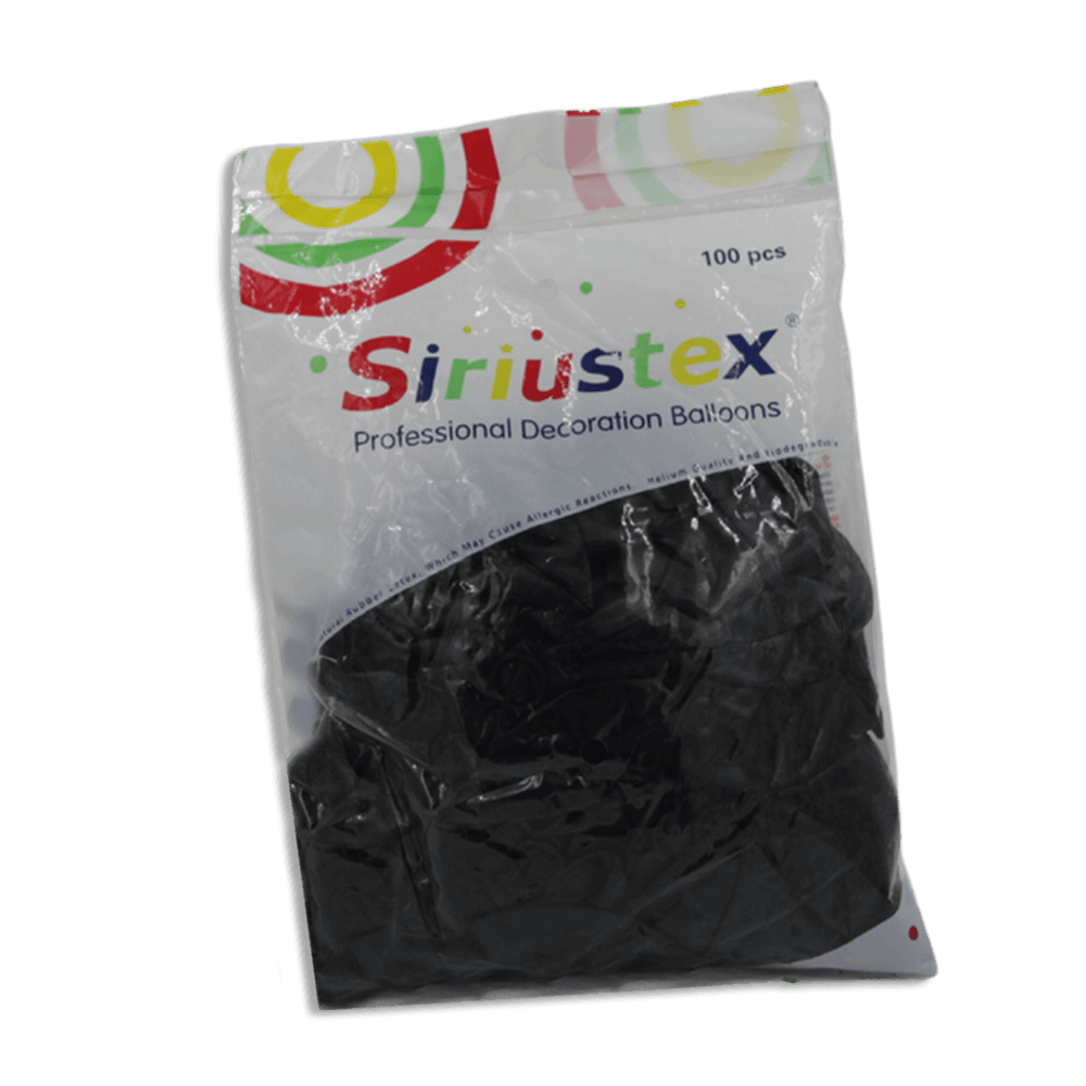 Set-of-100pcs-Black-Balloons