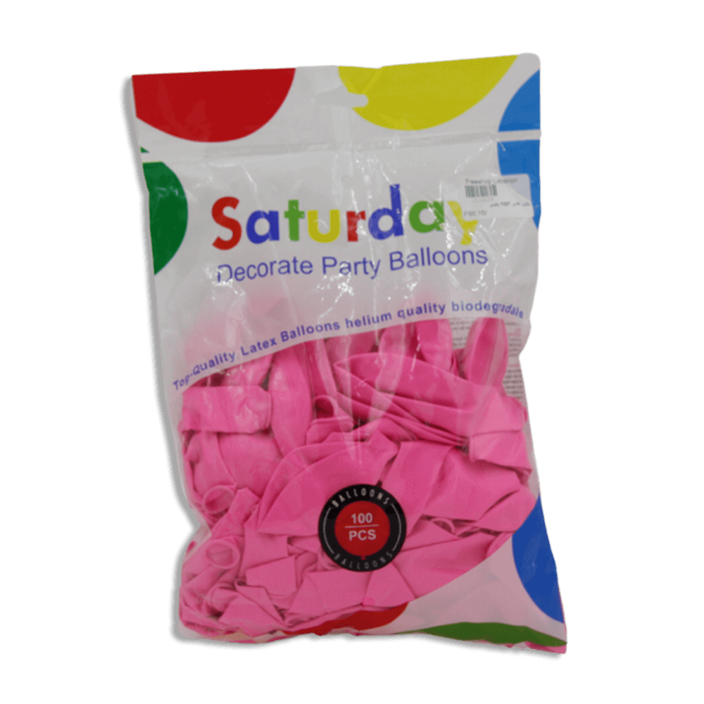 Set-of-100pcs-Dark-Pink-Balloons