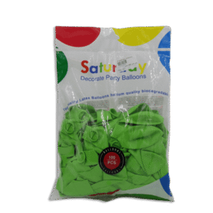 Set of 100pcs Green Balloons