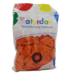 Set of 100pcs Orange Balloons
