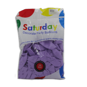 Set of 100pcs Purple Balloons